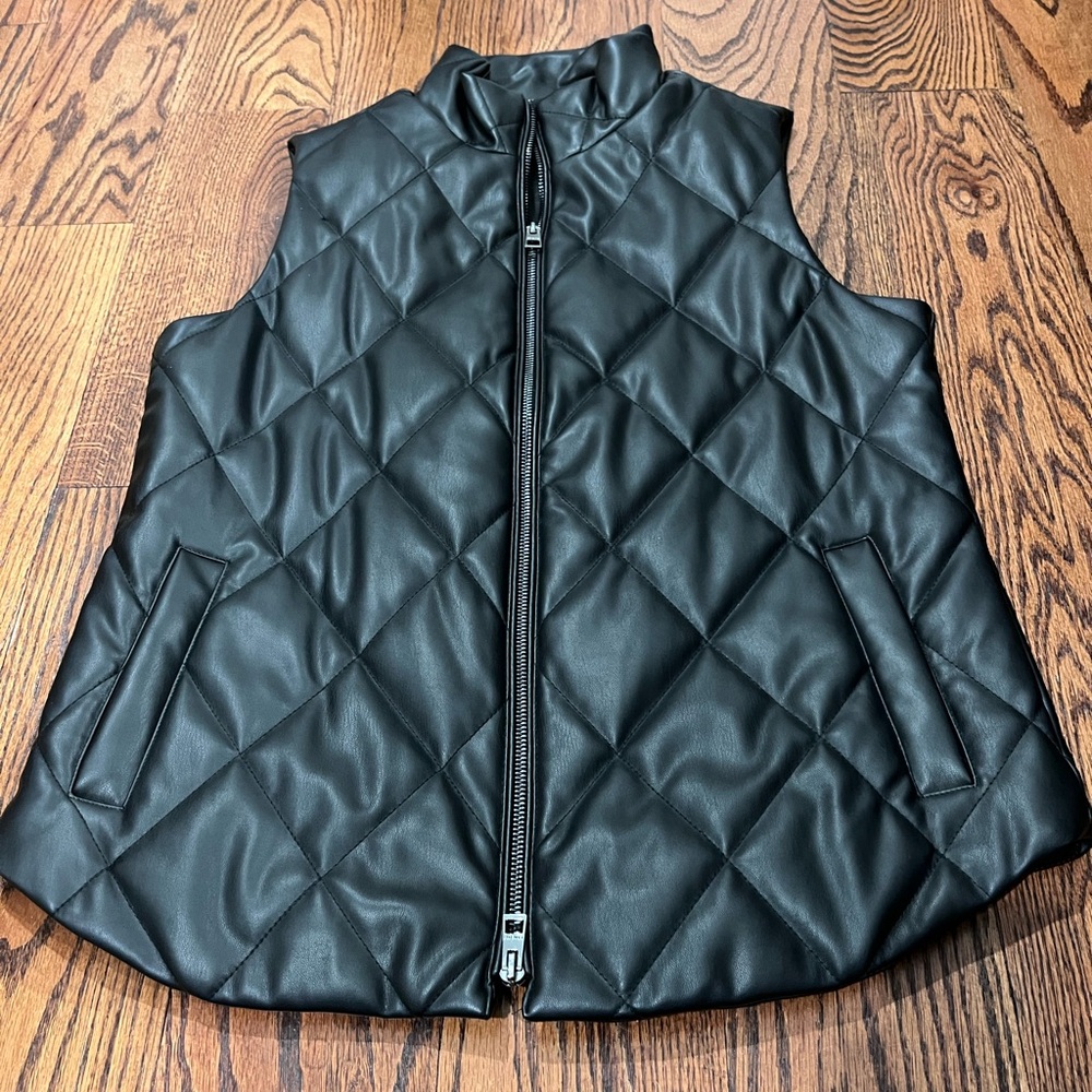 Vegan Leather Vest
